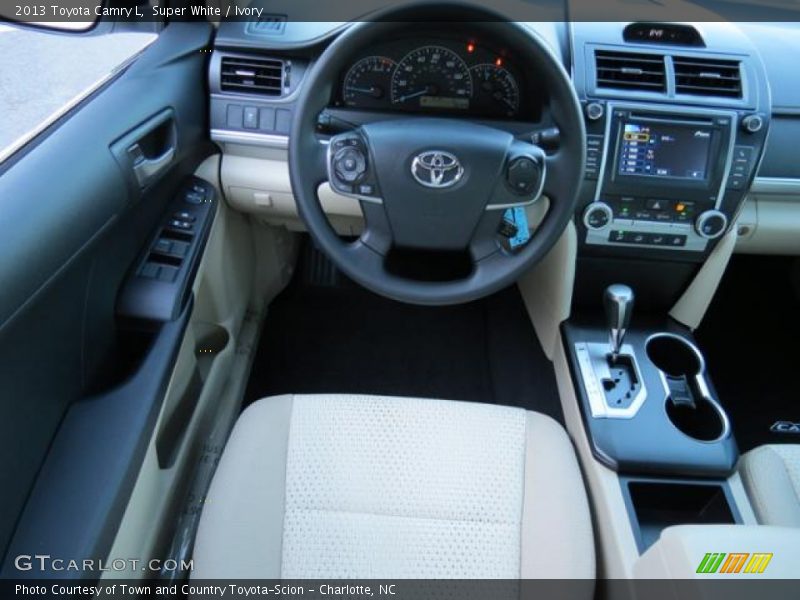 Super White / Ivory 2013 Toyota Camry L