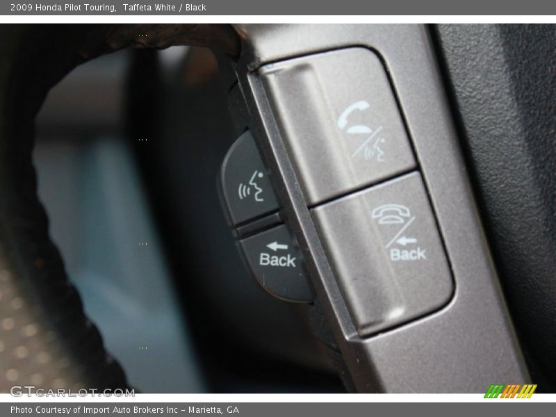 Taffeta White / Black 2009 Honda Pilot Touring