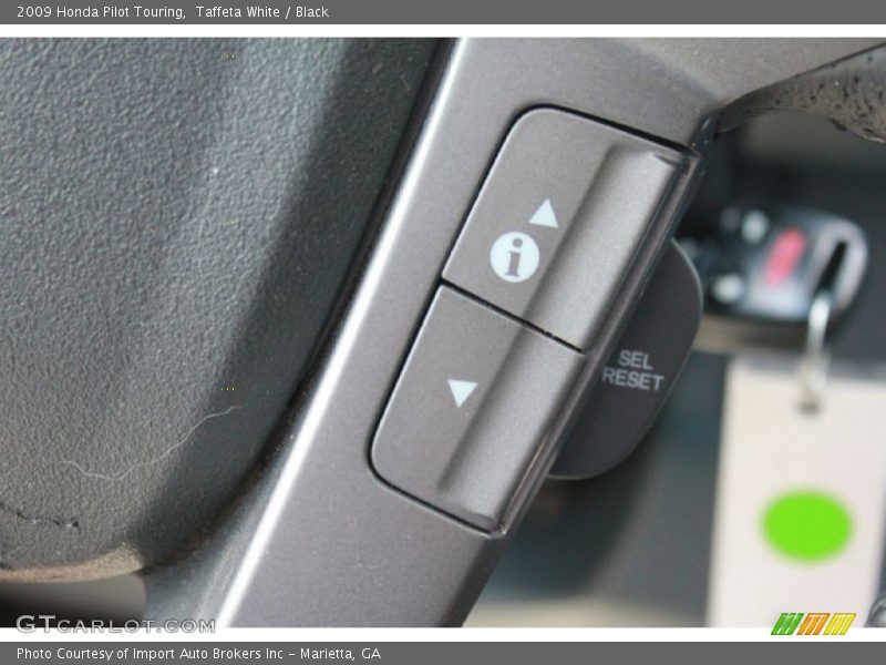 Taffeta White / Black 2009 Honda Pilot Touring