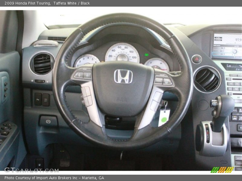 Taffeta White / Black 2009 Honda Pilot Touring