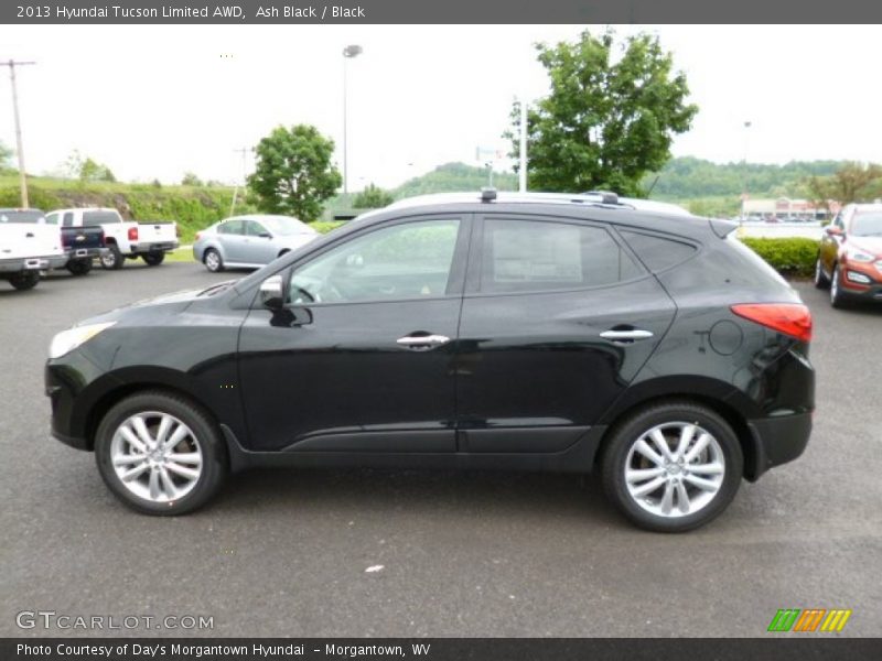 Ash Black / Black 2013 Hyundai Tucson Limited AWD
