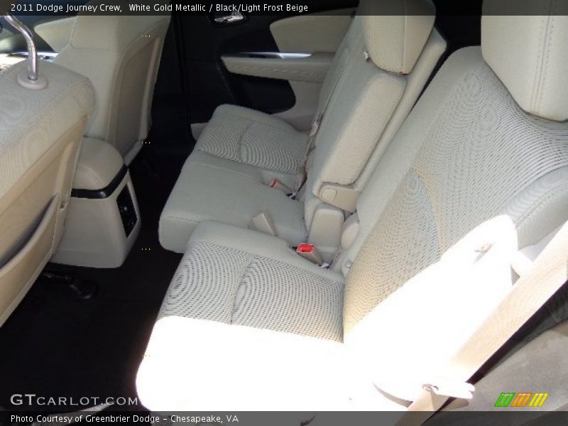Rear Seat of 2011 Journey Crew
