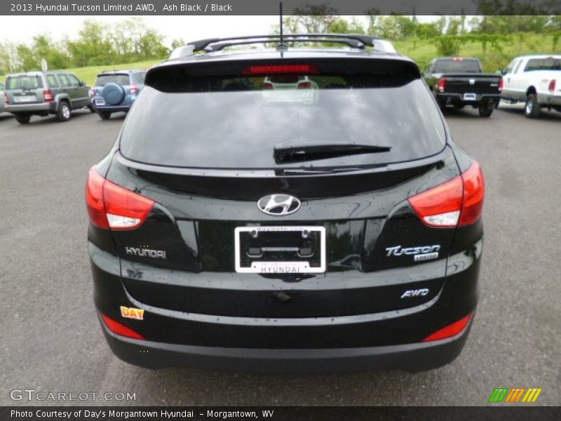 Ash Black / Black 2013 Hyundai Tucson Limited AWD