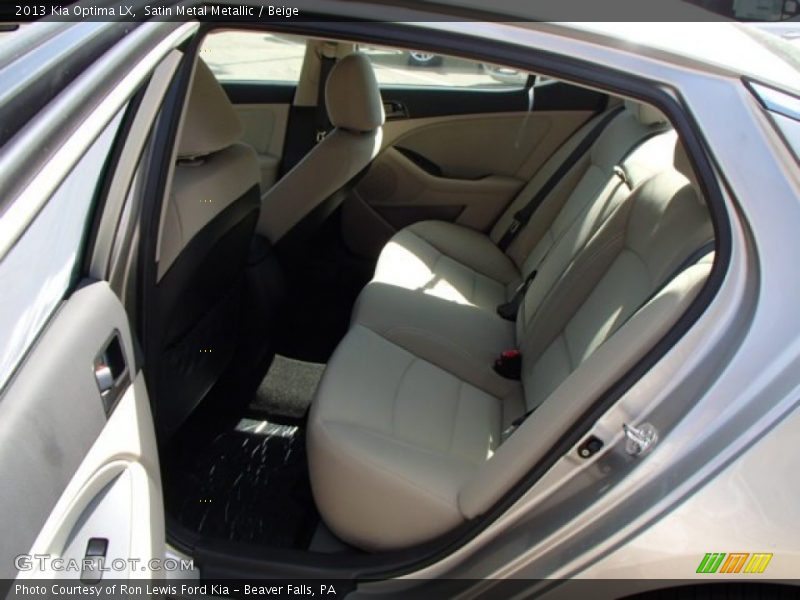 Satin Metal Metallic / Beige 2013 Kia Optima LX