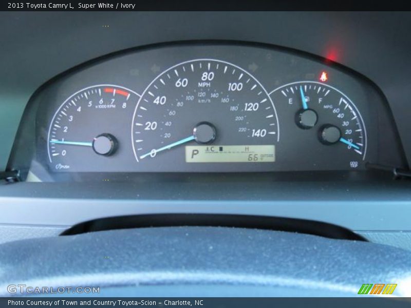Super White / Ivory 2013 Toyota Camry L