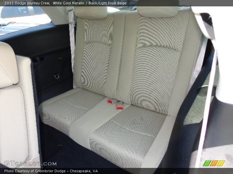 Rear Seat of 2011 Journey Crew