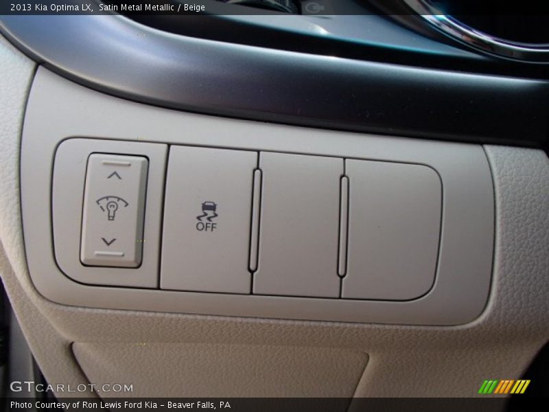 Satin Metal Metallic / Beige 2013 Kia Optima LX