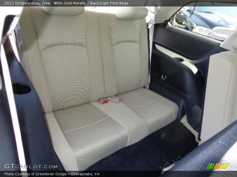 Rear Seat of 2011 Journey Crew
