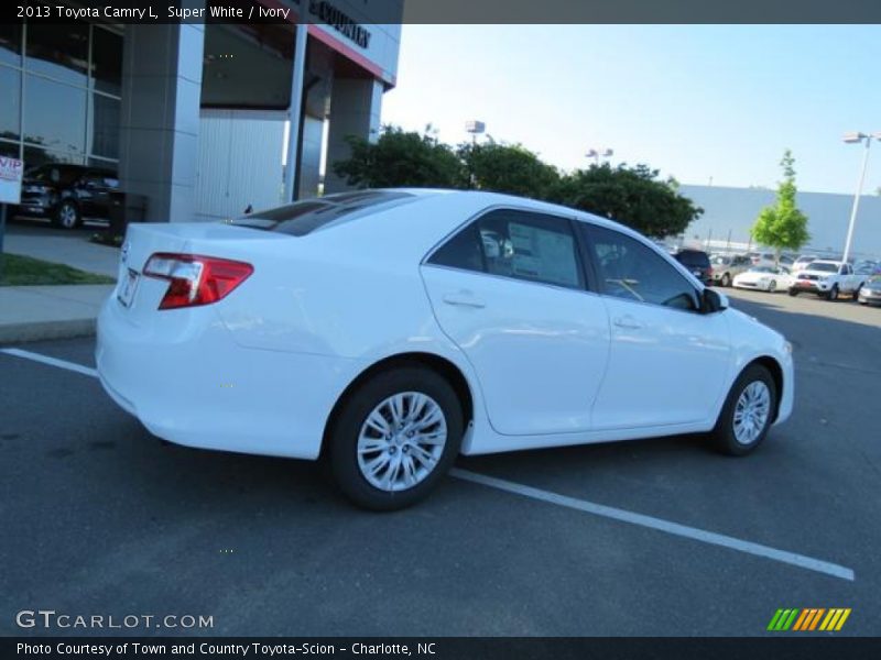 Super White / Ivory 2013 Toyota Camry L