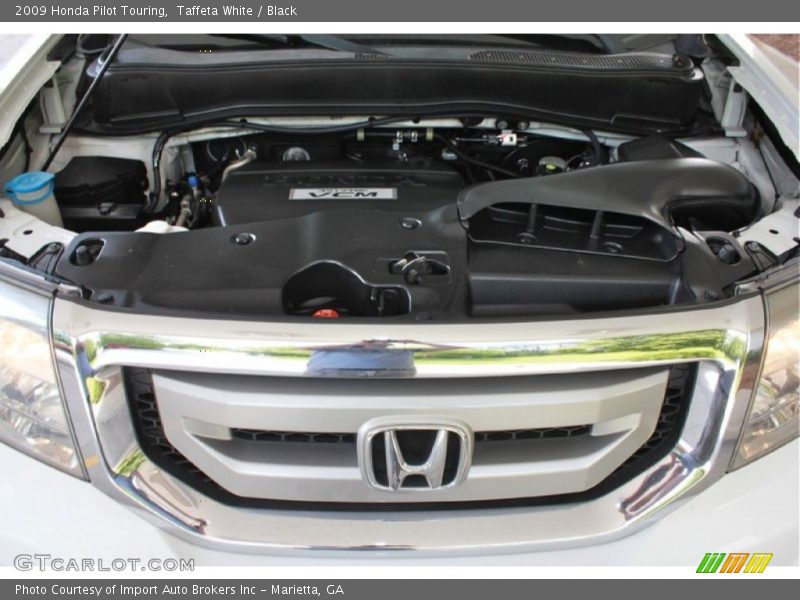 Taffeta White / Black 2009 Honda Pilot Touring