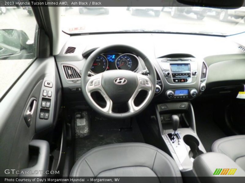 Ash Black / Black 2013 Hyundai Tucson Limited AWD