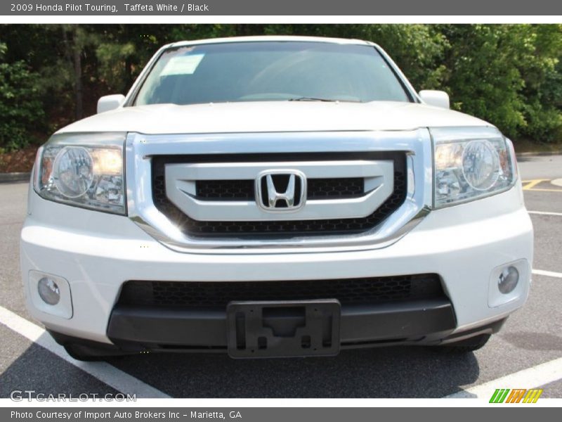 Taffeta White / Black 2009 Honda Pilot Touring