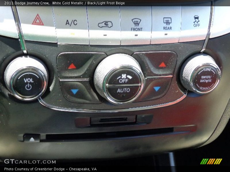 Controls of 2011 Journey Crew