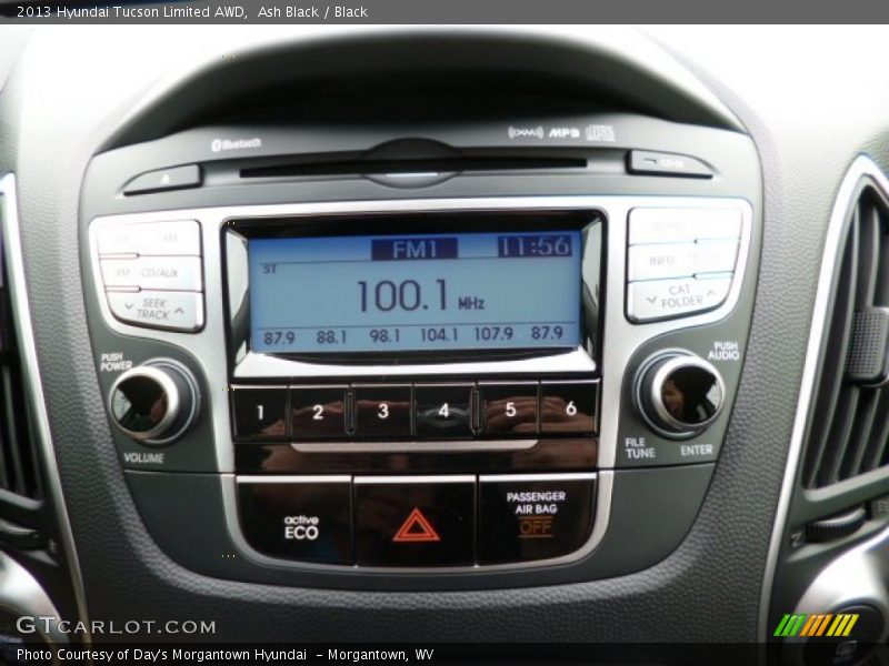 Ash Black / Black 2013 Hyundai Tucson Limited AWD
