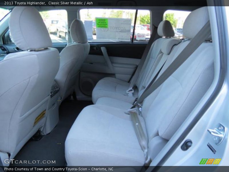 Classic Silver Metallic / Ash 2013 Toyota Highlander