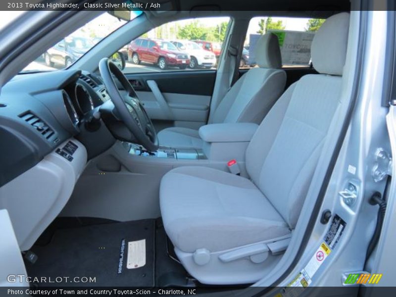 Classic Silver Metallic / Ash 2013 Toyota Highlander