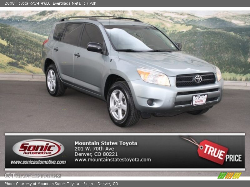 Everglade Metallic / Ash 2008 Toyota RAV4 4WD