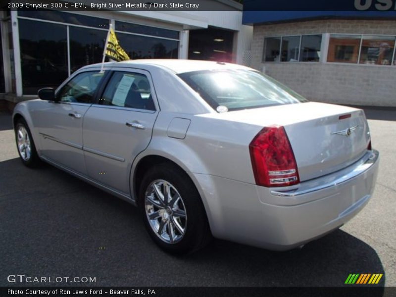 Bright Silver Metallic / Dark Slate Gray 2009 Chrysler 300 C HEMI