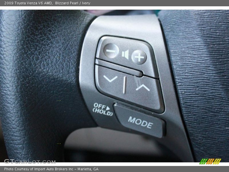 Blizzard Pearl / Ivory 2009 Toyota Venza V6 AWD