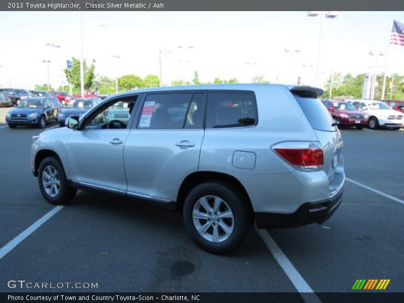 Classic Silver Metallic / Ash 2013 Toyota Highlander