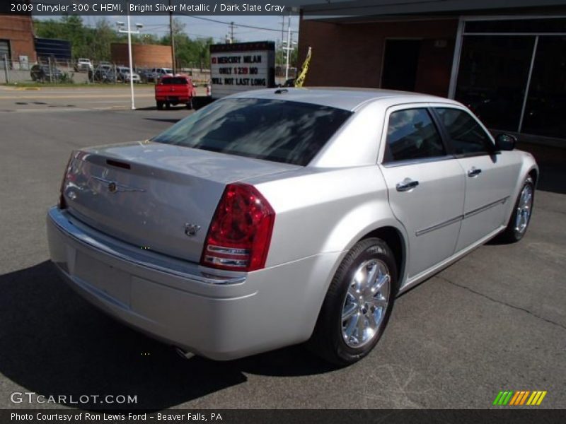Bright Silver Metallic / Dark Slate Gray 2009 Chrysler 300 C HEMI