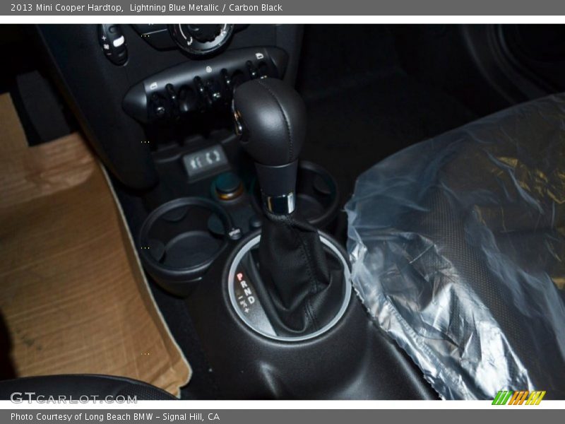 Lightning Blue Metallic / Carbon Black 2013 Mini Cooper Hardtop