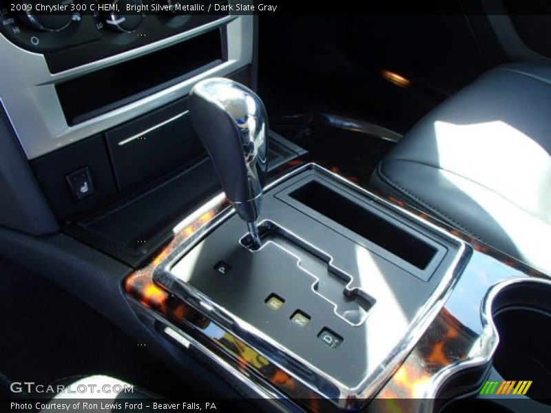 Bright Silver Metallic / Dark Slate Gray 2009 Chrysler 300 C HEMI