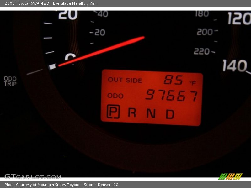 Everglade Metallic / Ash 2008 Toyota RAV4 4WD