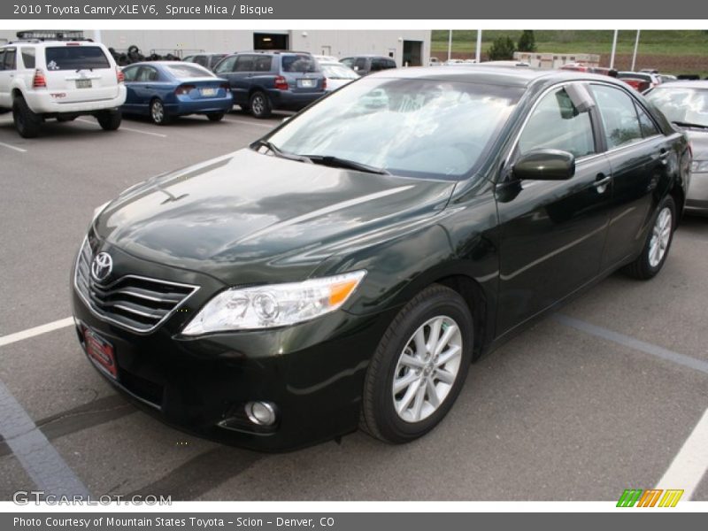 Spruce Mica / Bisque 2010 Toyota Camry XLE V6
