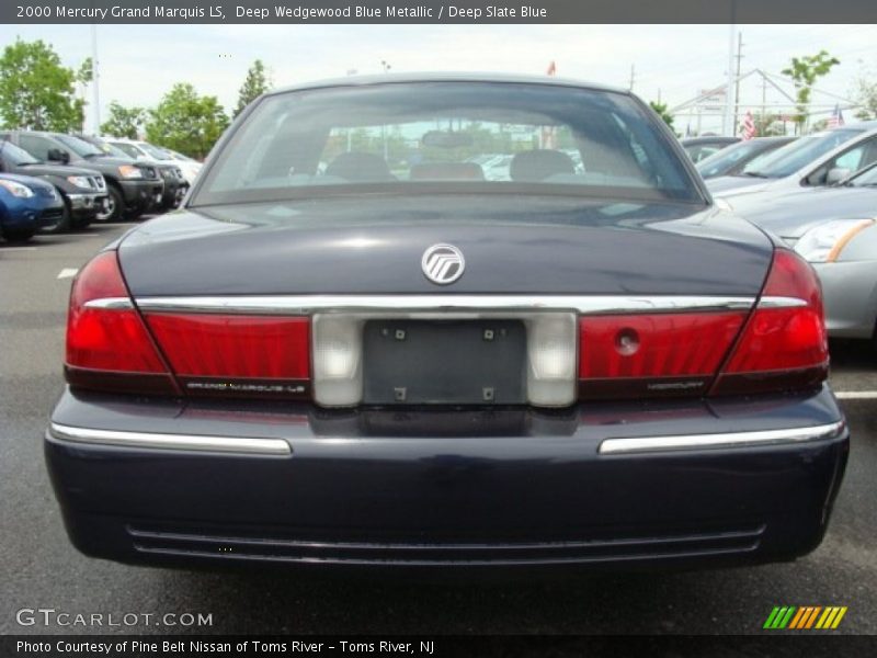 Deep Wedgewood Blue Metallic / Deep Slate Blue 2000 Mercury Grand Marquis LS