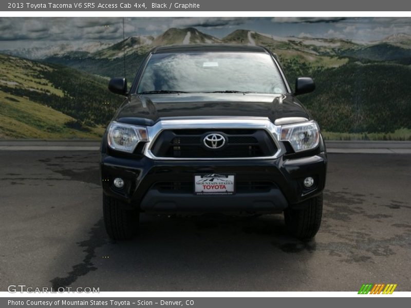 Black / Graphite 2013 Toyota Tacoma V6 SR5 Access Cab 4x4