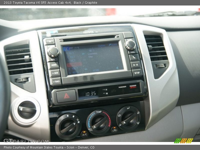 Black / Graphite 2013 Toyota Tacoma V6 SR5 Access Cab 4x4