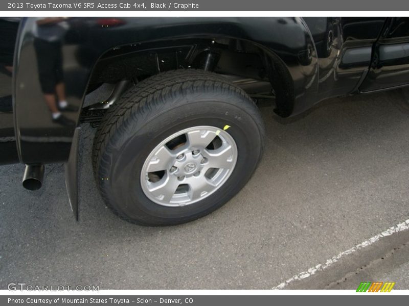 Black / Graphite 2013 Toyota Tacoma V6 SR5 Access Cab 4x4