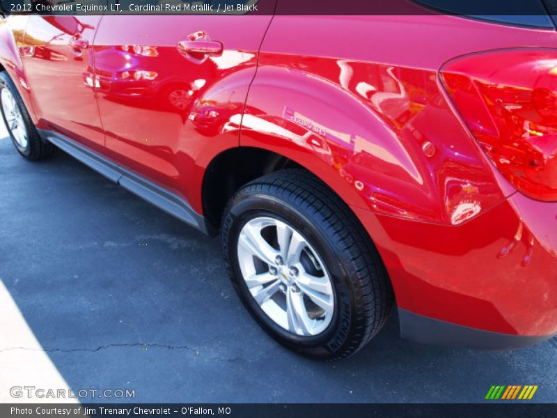 Cardinal Red Metallic / Jet Black 2012 Chevrolet Equinox LT