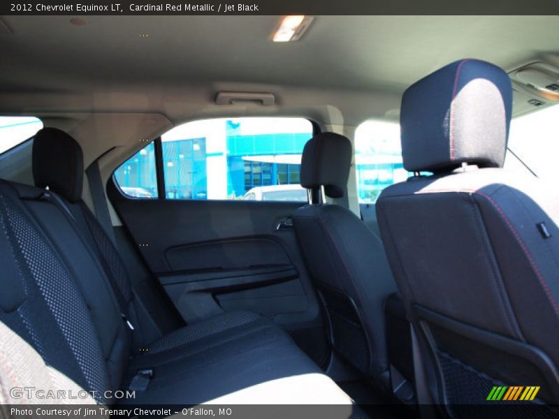 Cardinal Red Metallic / Jet Black 2012 Chevrolet Equinox LT