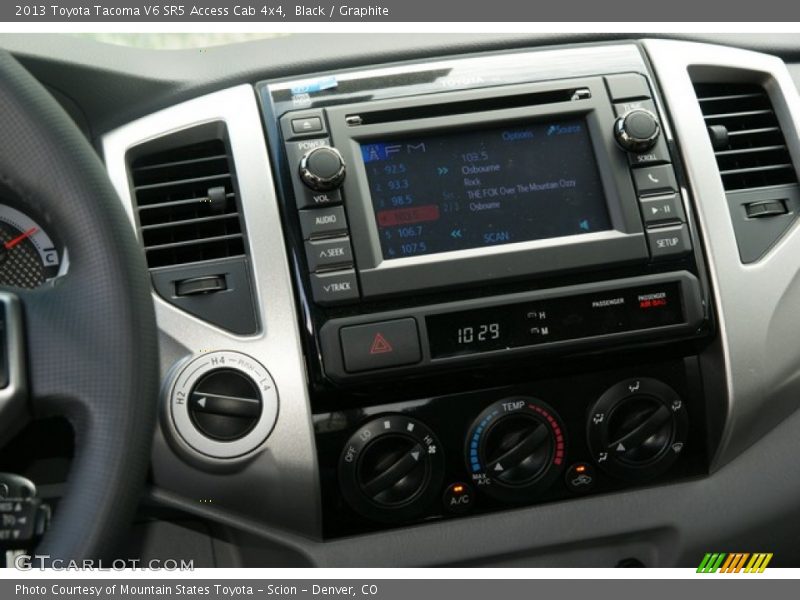 Black / Graphite 2013 Toyota Tacoma V6 SR5 Access Cab 4x4