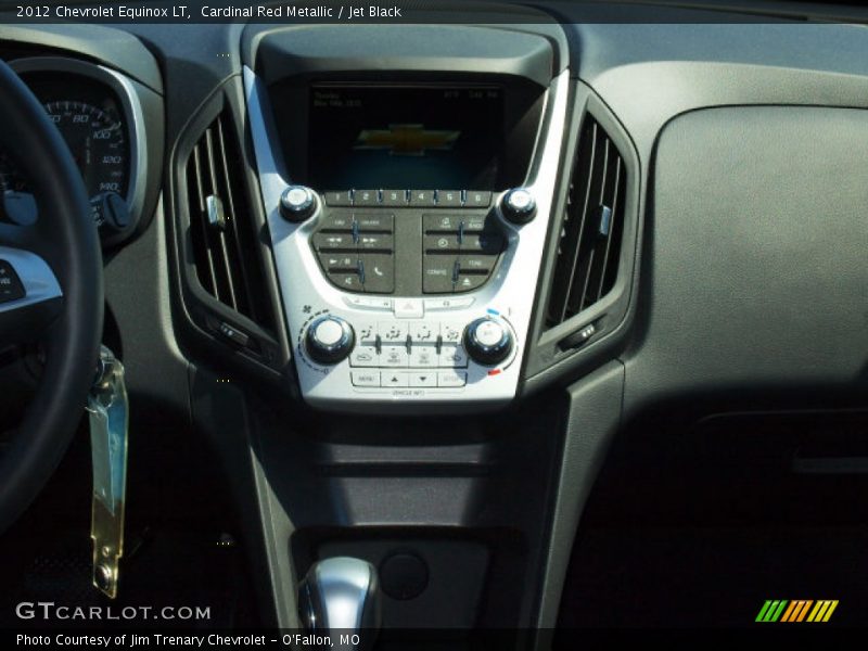 Cardinal Red Metallic / Jet Black 2012 Chevrolet Equinox LT