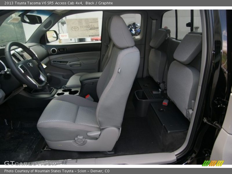 Black / Graphite 2013 Toyota Tacoma V6 SR5 Access Cab 4x4