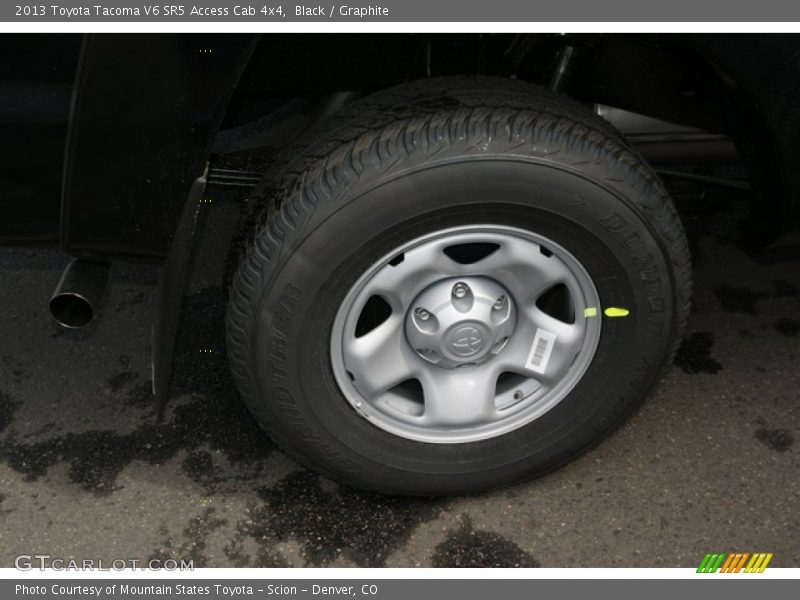 Black / Graphite 2013 Toyota Tacoma V6 SR5 Access Cab 4x4