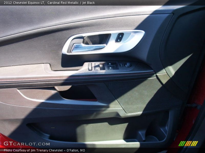 Cardinal Red Metallic / Jet Black 2012 Chevrolet Equinox LT