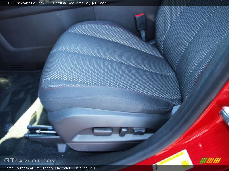 Cardinal Red Metallic / Jet Black 2012 Chevrolet Equinox LT