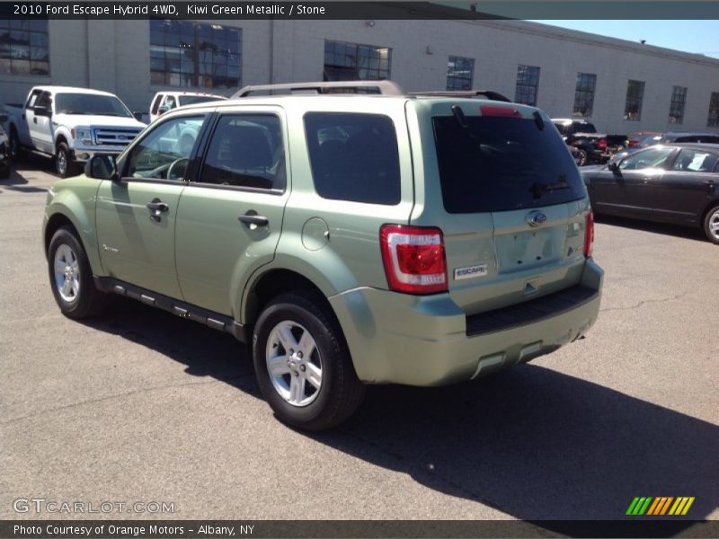 Kiwi Green Metallic / Stone 2010 Ford Escape Hybrid 4WD