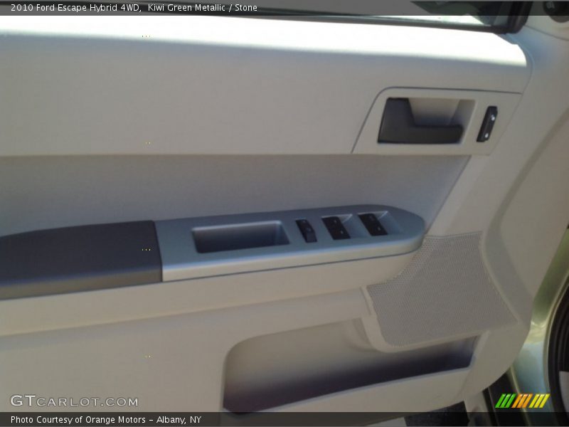 Kiwi Green Metallic / Stone 2010 Ford Escape Hybrid 4WD