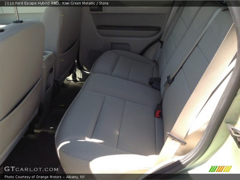 Kiwi Green Metallic / Stone 2010 Ford Escape Hybrid 4WD