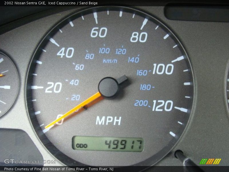 Iced Cappuccino / Sand Beige 2002 Nissan Sentra GXE
