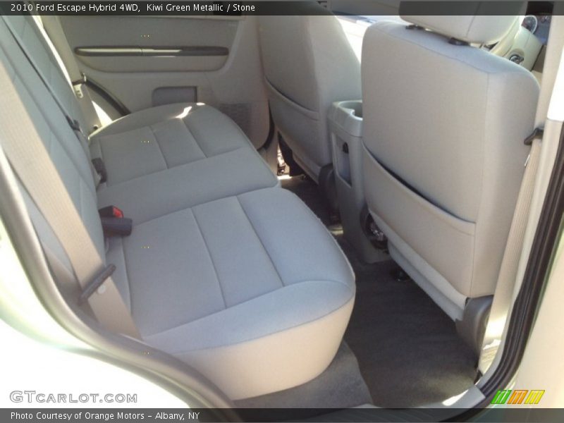 Kiwi Green Metallic / Stone 2010 Ford Escape Hybrid 4WD