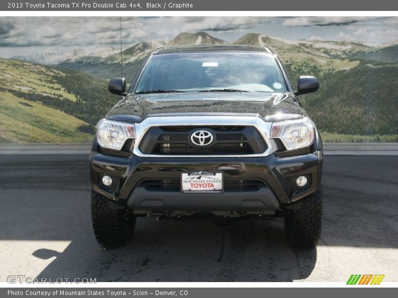 Black / Graphite 2013 Toyota Tacoma TX Pro Double Cab 4x4