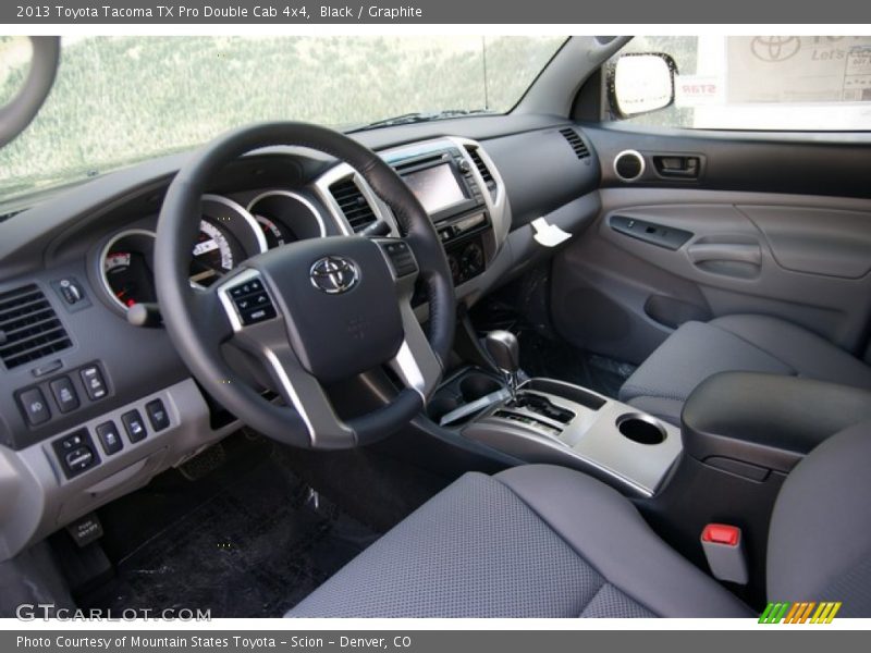 Black / Graphite 2013 Toyota Tacoma TX Pro Double Cab 4x4