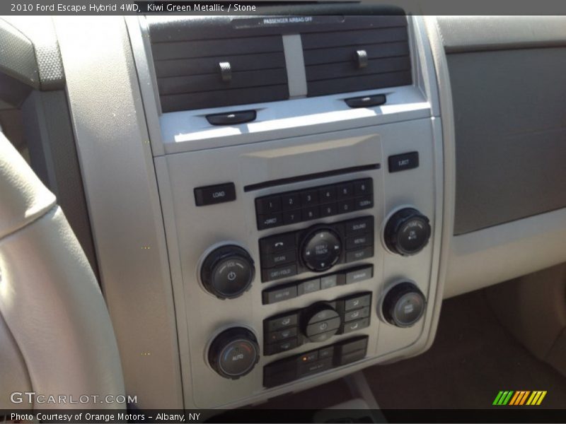 Kiwi Green Metallic / Stone 2010 Ford Escape Hybrid 4WD