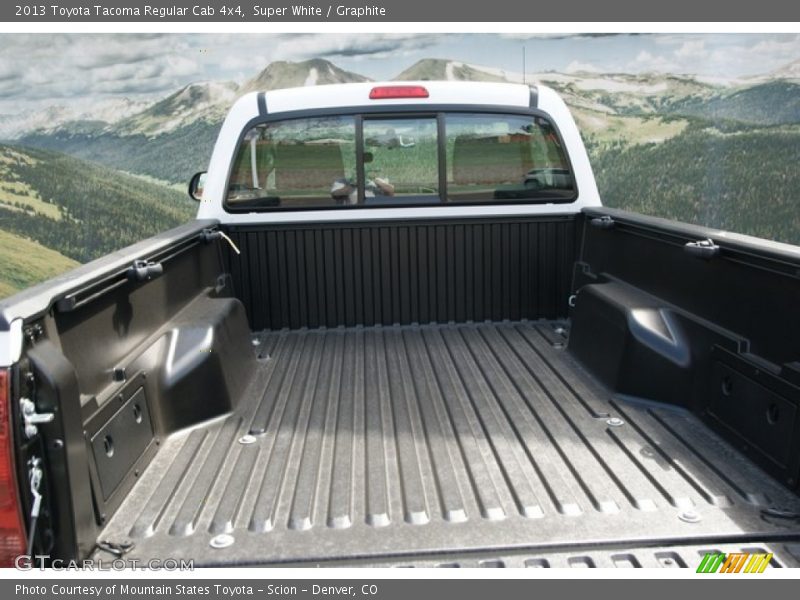 Super White / Graphite 2013 Toyota Tacoma Regular Cab 4x4